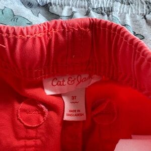 Cat & Jack Red Toddler Pants